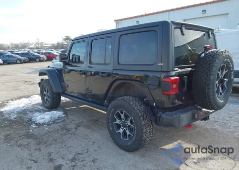 2019 Jeep Wrangler Unlimited Rubicon 4X4 z USA, uszkodzony, nr VIN 1C4HJXFN5KW545011